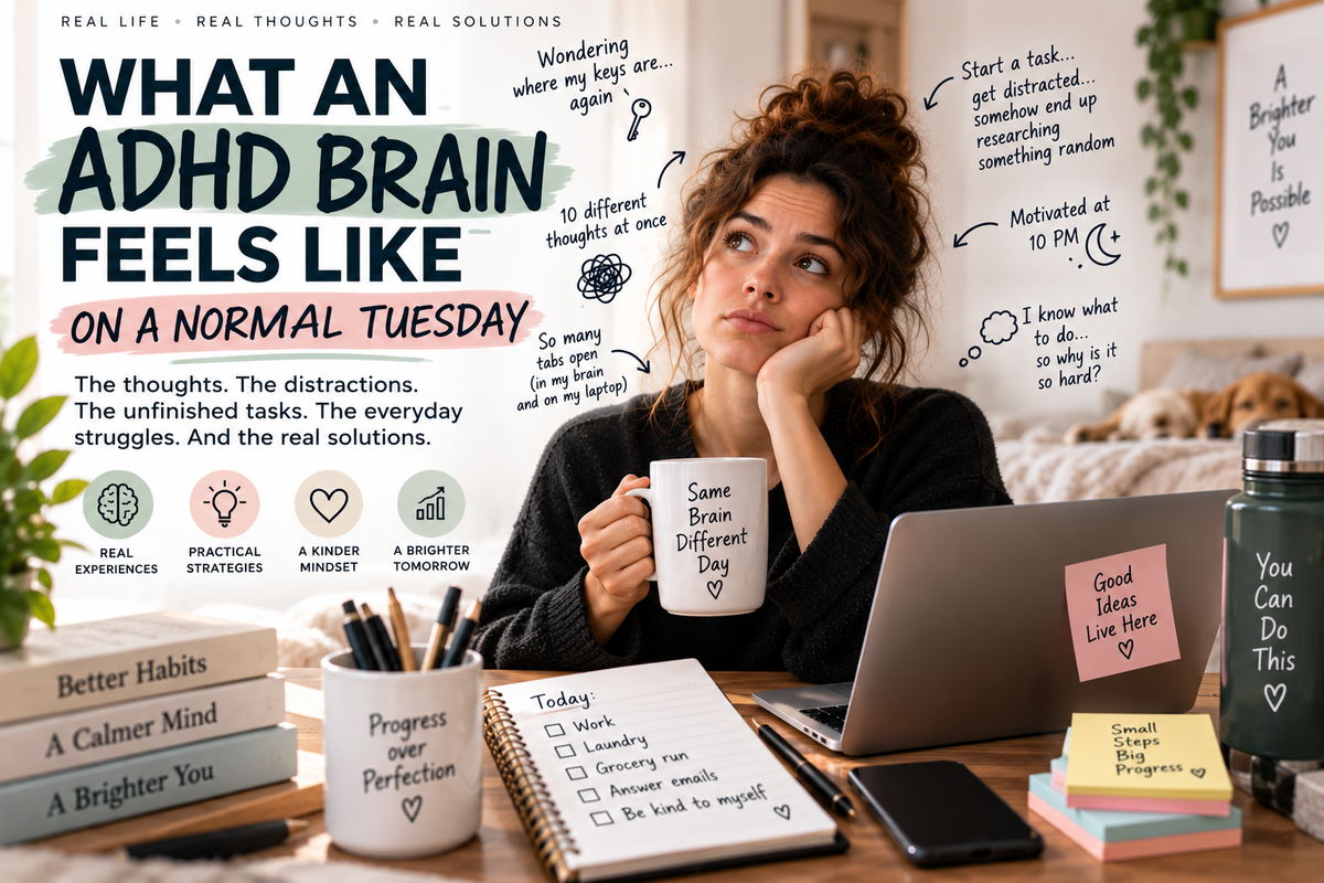 What an ADHD Brain Feels Like on a Normal Tuesday