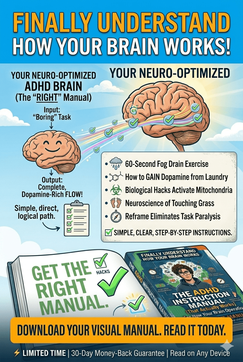 ADHD Instruction Manual For Those Who Are Lost (Digital Download) - Northwell Goods